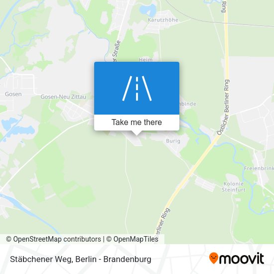 Stäbchener Weg map