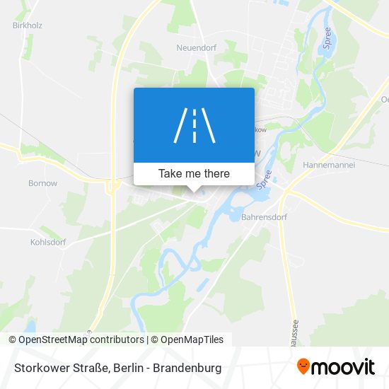 Storkower Straße map