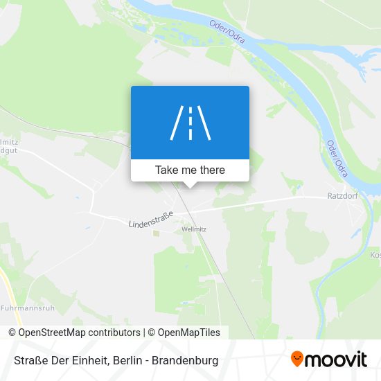Straße Der Einheit map