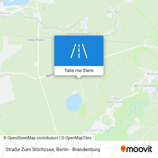 Карта Straße Zum Störitzsee