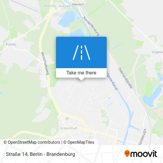Straße 14 map