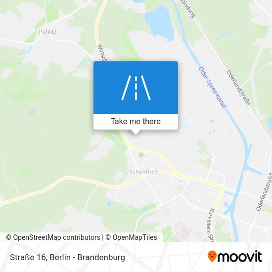 Straße 16 map