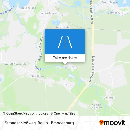 Карта Strandschloßweg