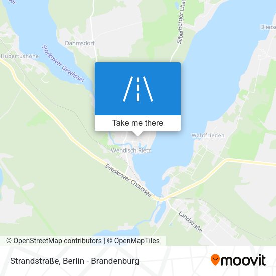 Strandstraße map