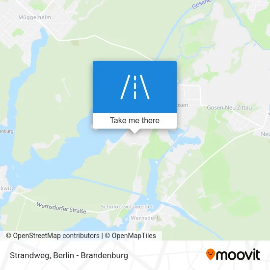Карта Strandweg