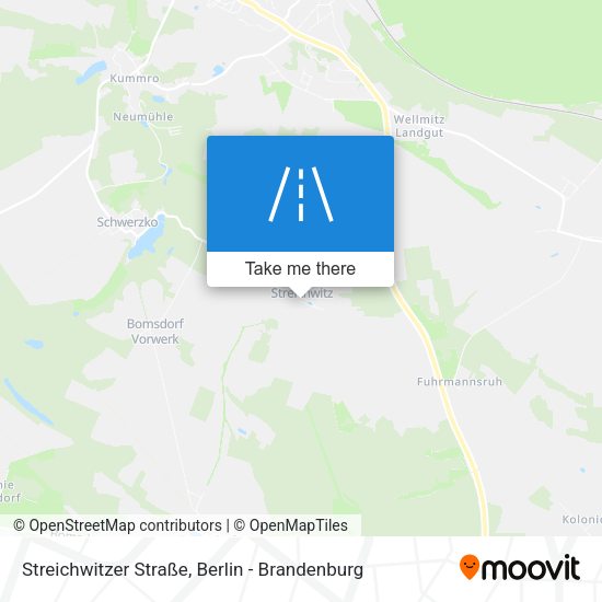 Streichwitzer Straße map