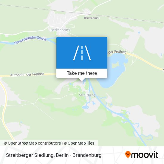 Streitberger Siedlung map