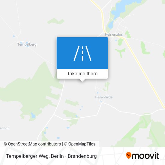 Tempelberger Weg map
