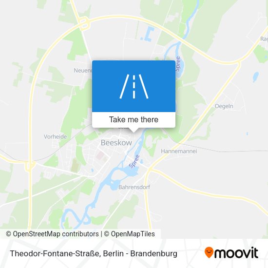 Theodor-Fontane-Straße map