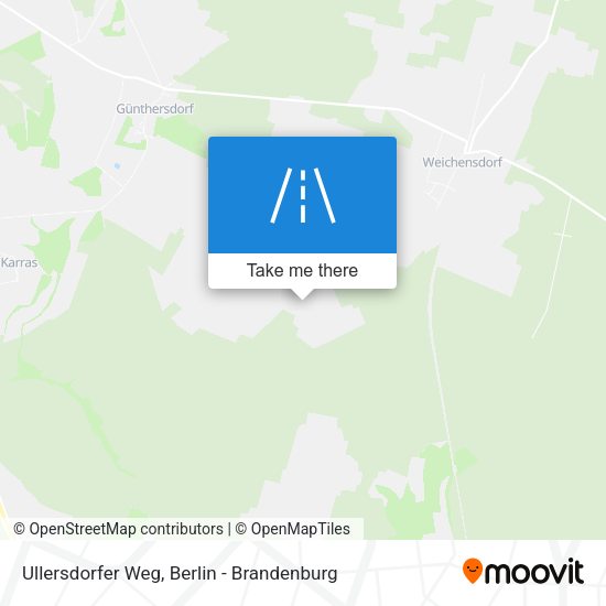 Ullersdorfer Weg map