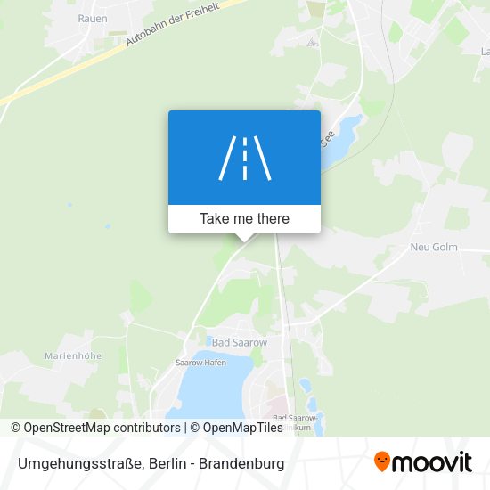 Umgehungsstraße map