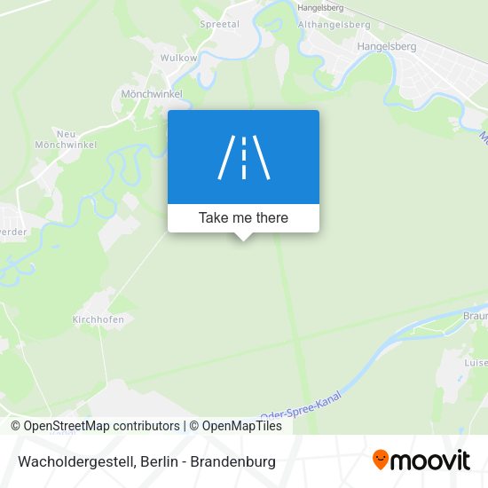 Wacholdergestell map
