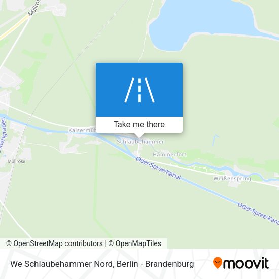 We Schlaubehammer Nord map