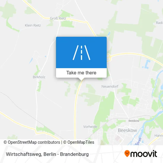 Карта Wirtschaftsweg