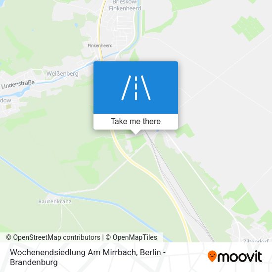 Wochenendsiedlung Am Mirrbach map