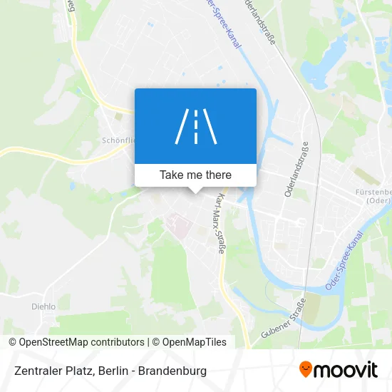 Карта Zentraler Platz