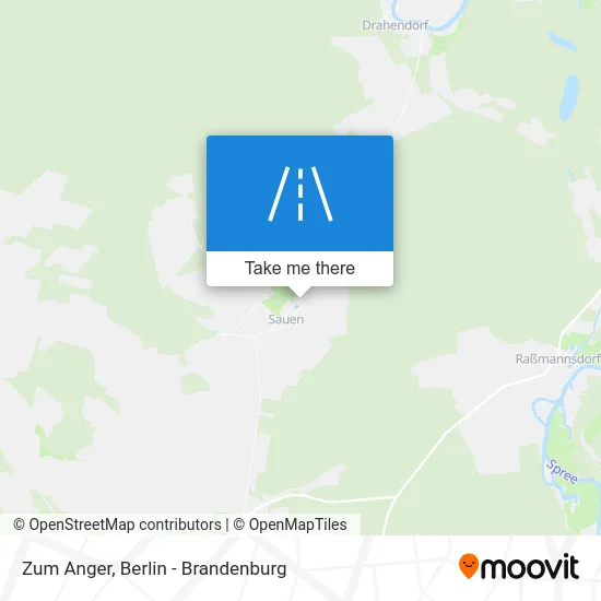 Карта Zum Anger