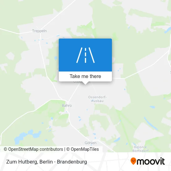 Карта Zum Hutberg
