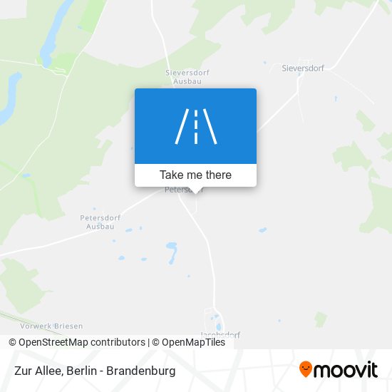 Zur Allee map