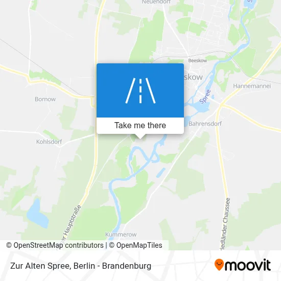 Zur Alten Spree map