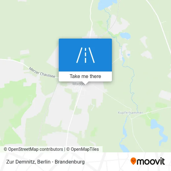 Карта Zur Demnitz