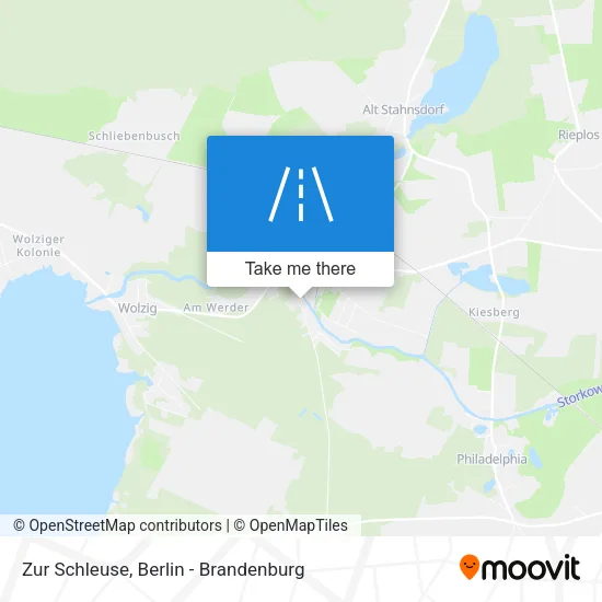 Карта Zur Schleuse