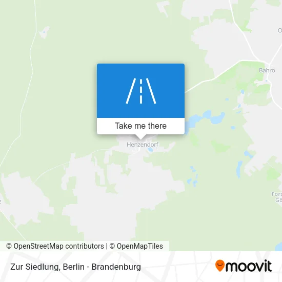 Карта Zur Siedlung