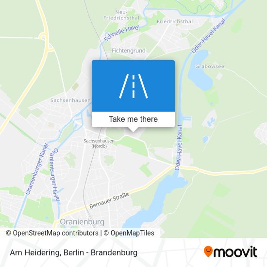 Am Heidering map