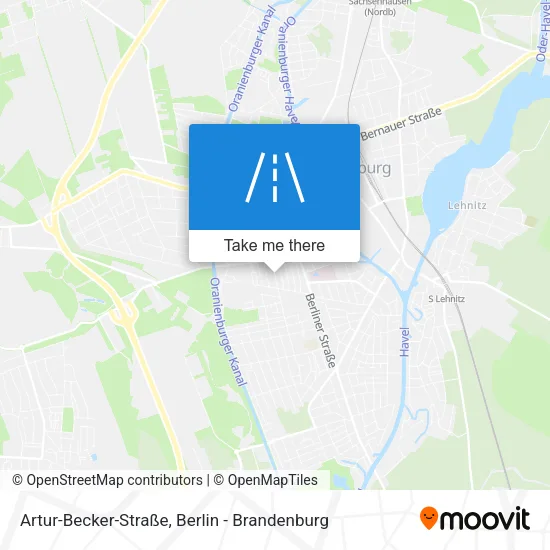 Карта Artur-Becker-Straße