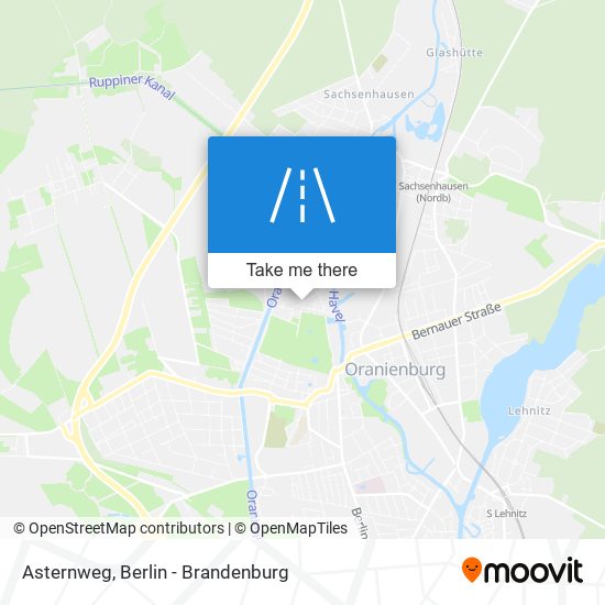 Карта Asternweg