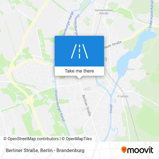 Карта Berliner Straße