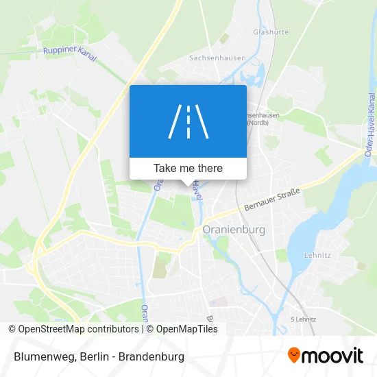 Карта Blumenweg