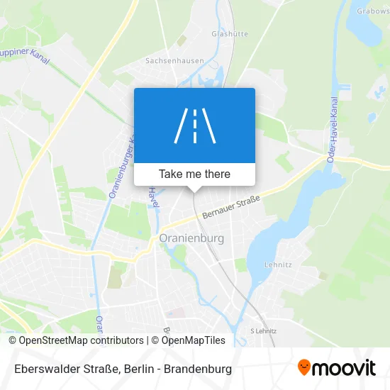 Карта Eberswalder Straße