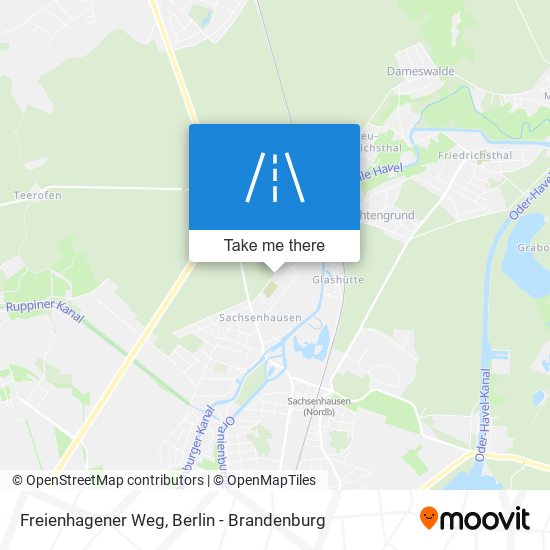 Freienhagener Weg map