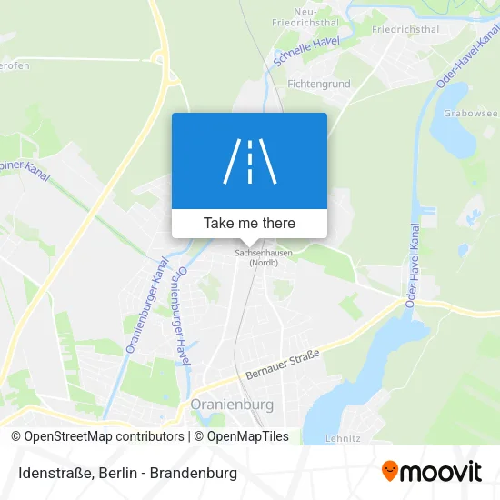 Idenstraße map
