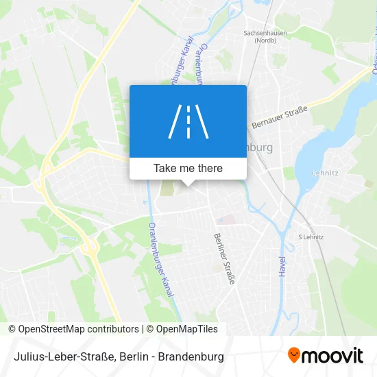 Карта Julius-Leber-Straße