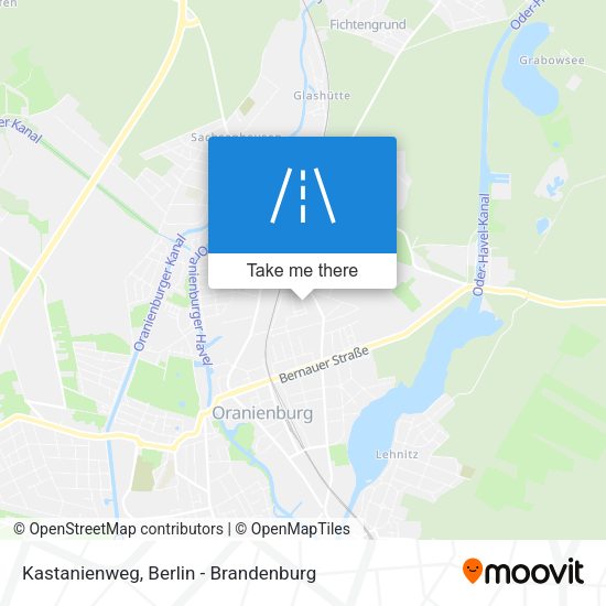 Kastanienweg map