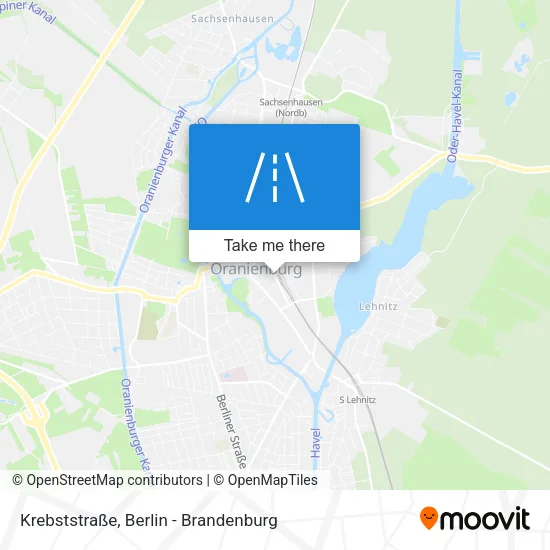 Карта Krebststraße