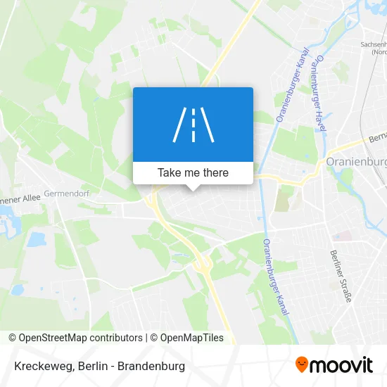 Карта Kreckeweg