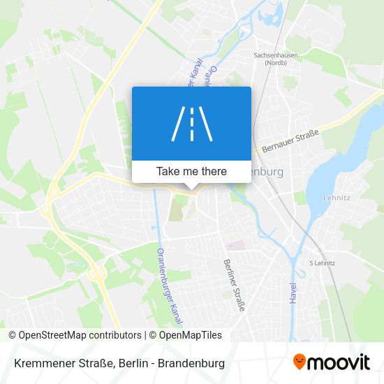 Kremmener Straße map