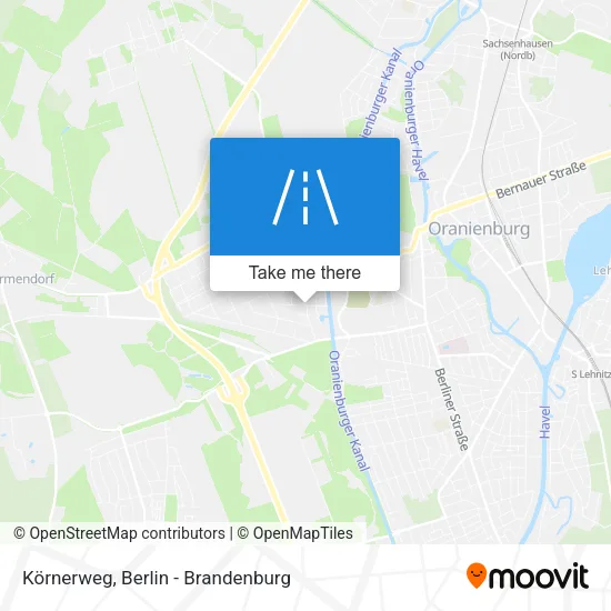 Карта Körnerweg