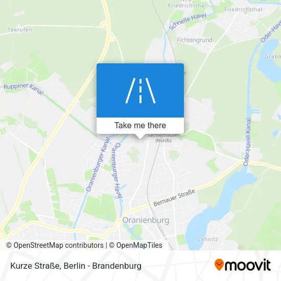 Карта Kurze Straße