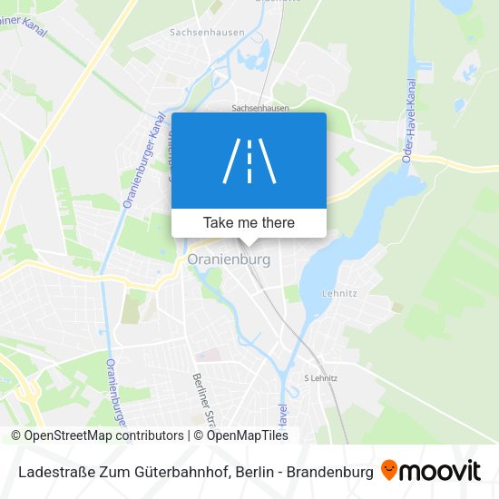 Ladestraße Zum Güterbahnhof map