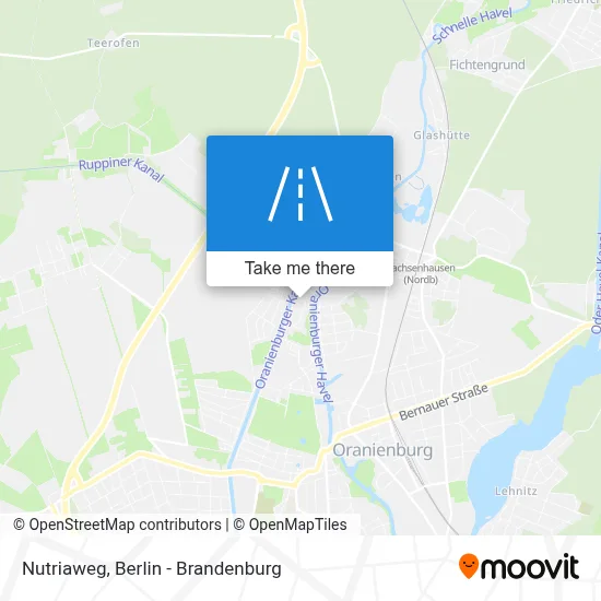 Nutriaweg map