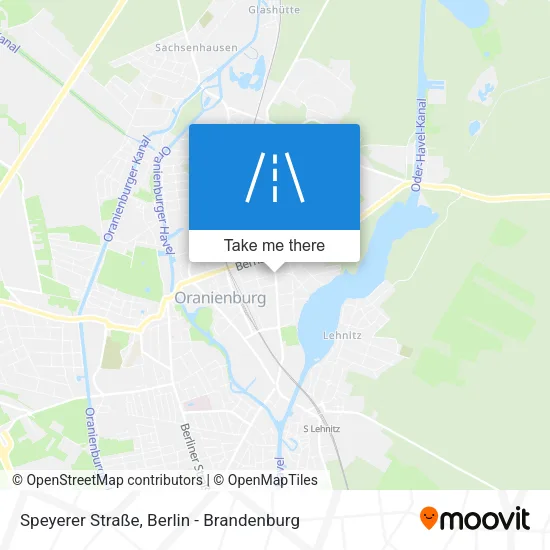 Карта Speyerer Straße
