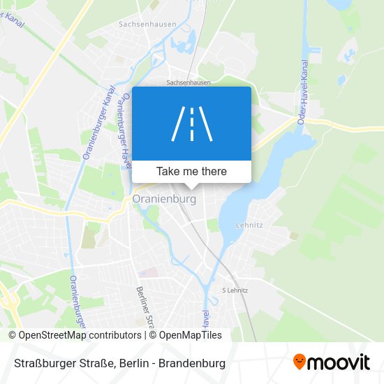 Straßburger Straße map