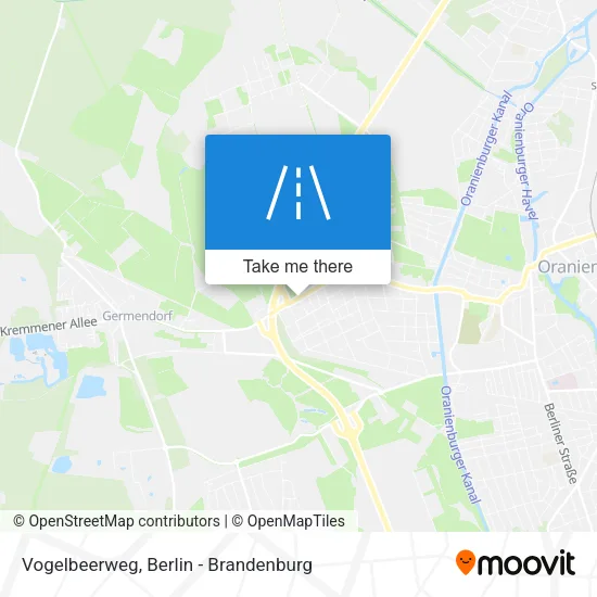 Карта Vogelbeerweg