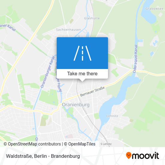 Waldstraße map