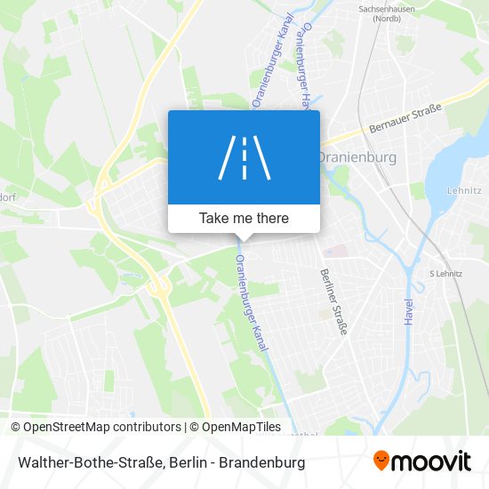 Карта Walther-Bothe-Straße