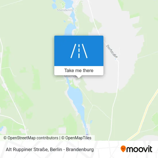 Карта Alt Ruppiner Straße